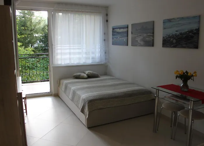 Borowka W Blue Mare 公寓 Łukęcin